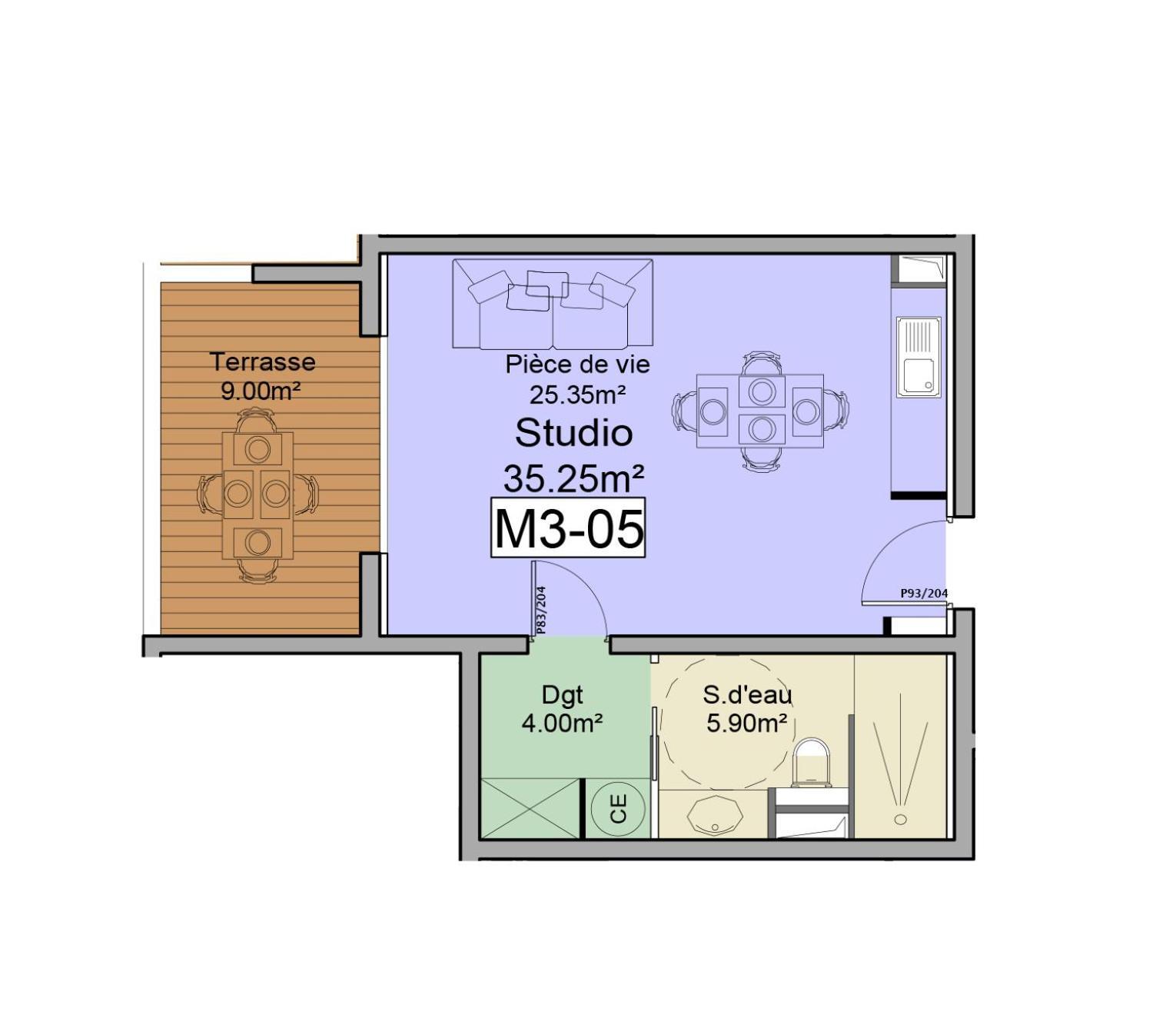 Studio T1 Bis Vue Mer Propriano Propriano  Exterior photo